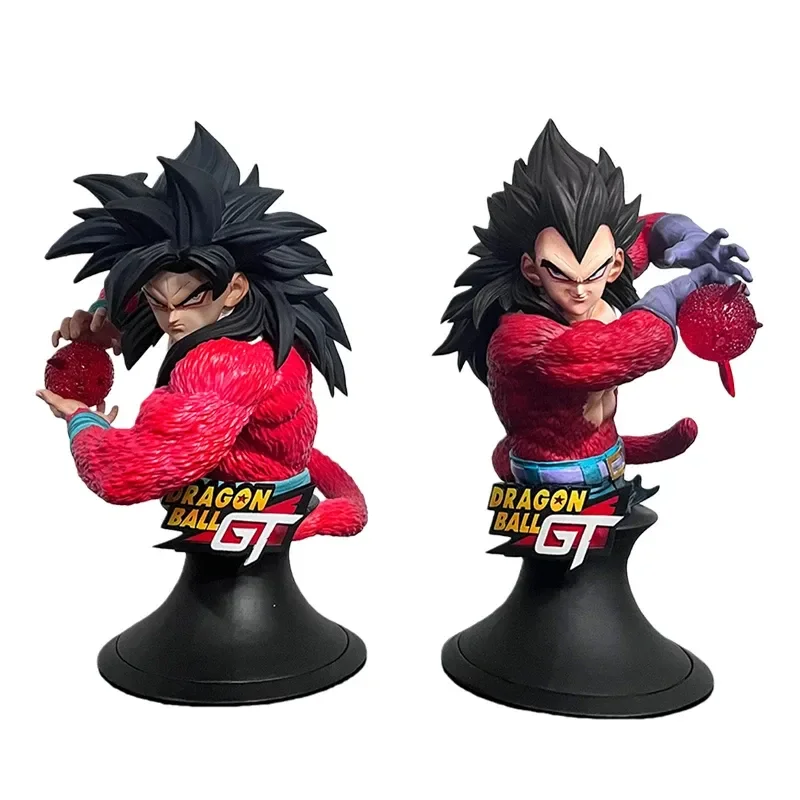Anime Dragon Ball Super Saiyan 4 Vegeta Figuur Half Body Standbeeld Merchandise Desktop Ornament Standbeeld Verrassing Verzamelbare Geschenken