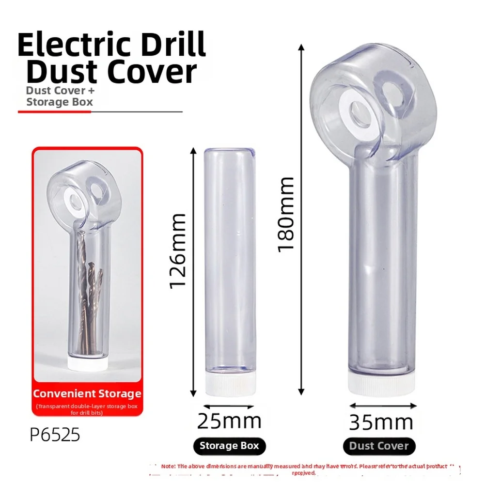 Large Capacity 2 In 1  FOR IMPACT  Drill Dust Cover Long-lasting Portable Catcher Containment Device Dust Stopper