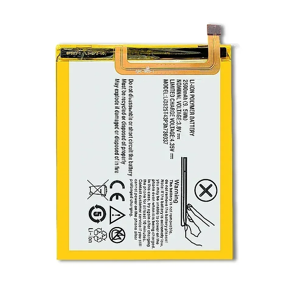 بطارية Li3825T43P3h736037 لـ ZTE BV0720 / لـ ZTE Blade A2 / لـ ZTE Blade V7 Lite بشريحتين