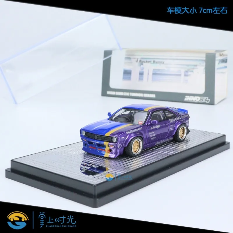 

Модели автомобилей INNO64 1:64 NISSAN SILVIA S14, модель автомобиля под давлением Tomonori Idekawa