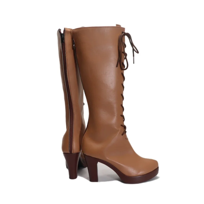 Anime ma nouvelle vie comme méchante: toutes les rues plombées pour Doom Catarina Claes/Katarina Claes Cosplay bottes chaussures femmes chaussures Lolita