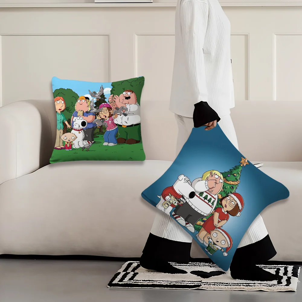 Cartoon F-Family G-Guy Funny Decoration Room Home Sofa living Office Car Nordic Simplicity Pillow Cover