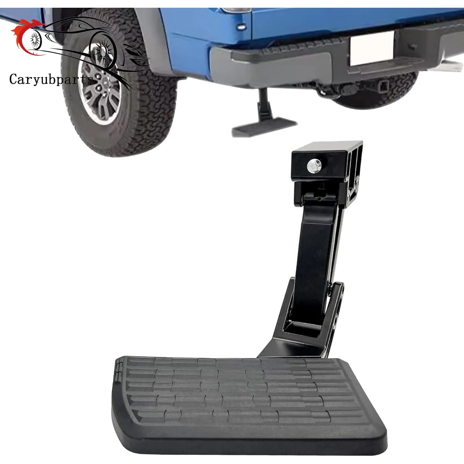 75312-01A Rear Bumper Pedal Tailgate Pedal Bed Step Retractable For Ford F-150 F150 2015-2020