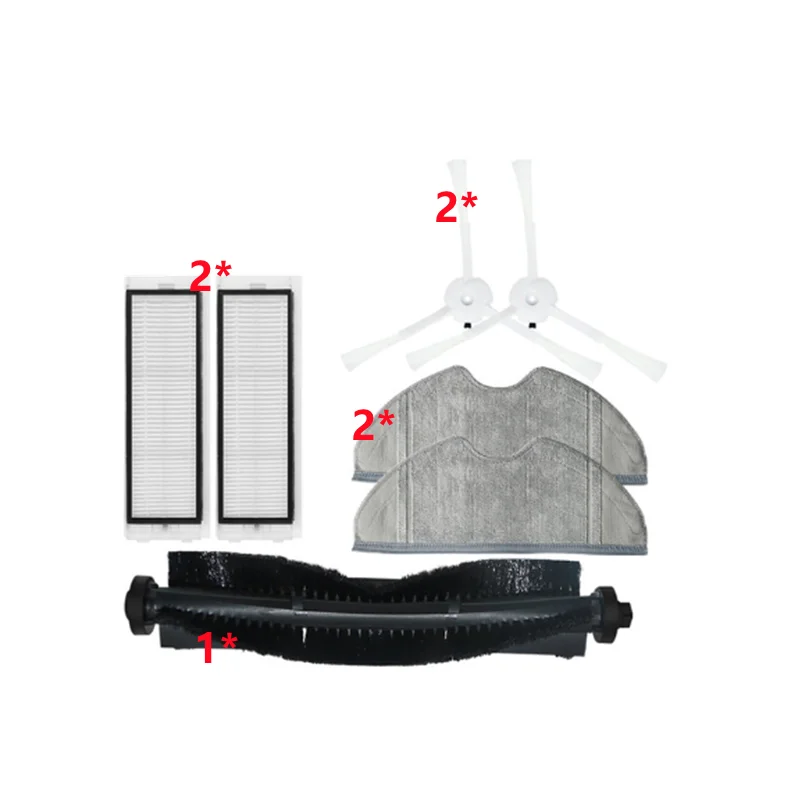 Wichtigsten Roller Pinsel HEPA-Filter Seite Pinsel Mopp Tuch für 360 S5 S7 Pro Roboter Staubsauger Kehrmaschine Ersatz teile