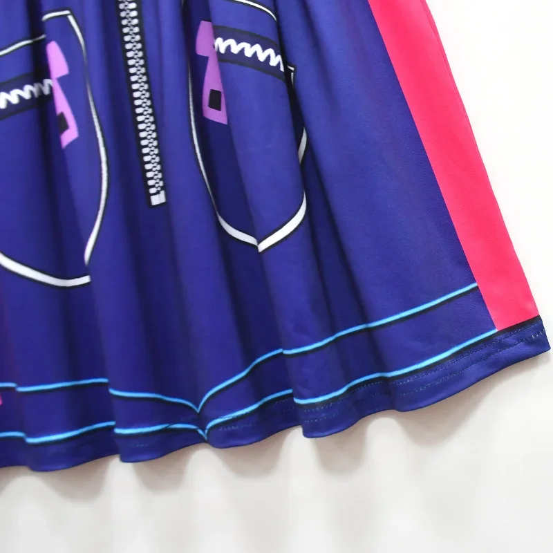 K-POPs Demons Hunters Costume Cosplay per bambini Manica a sbuffo Rumi Zoey Mira Kawaii Abito Halloween Anime Gioco di ruolo Abiti Regalo