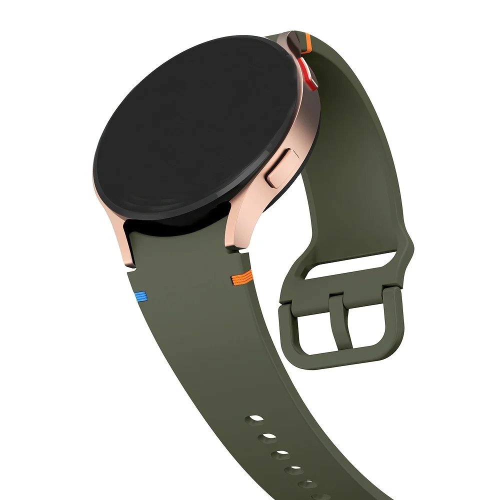 official-website Strap for Samsung Galaxy Watch 7 FE 44mm 40mm Silicone Bracelet Galaxy Watch 4 6 Classic 5 pro band 43mm 47mm