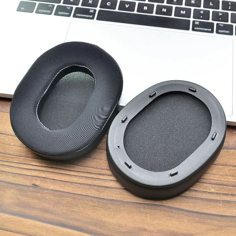 Almohadillas suaves de gel de hielo para auriculares Sony ULT Wear (WH-ULT900NB), almohadillas de repuesto para auriculares, esponja de espuma viscoelástica de cuero proteico