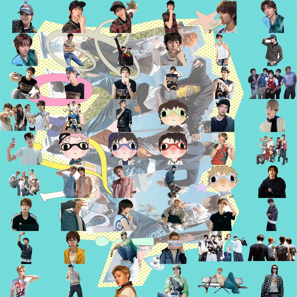 ملصقات ألبوم Kpop Idol CORTIS Debut ملصقات مقاومة للماء مجموعة هدايا المشجعين Martin James Juhoon Seonghyeon Keonho #5