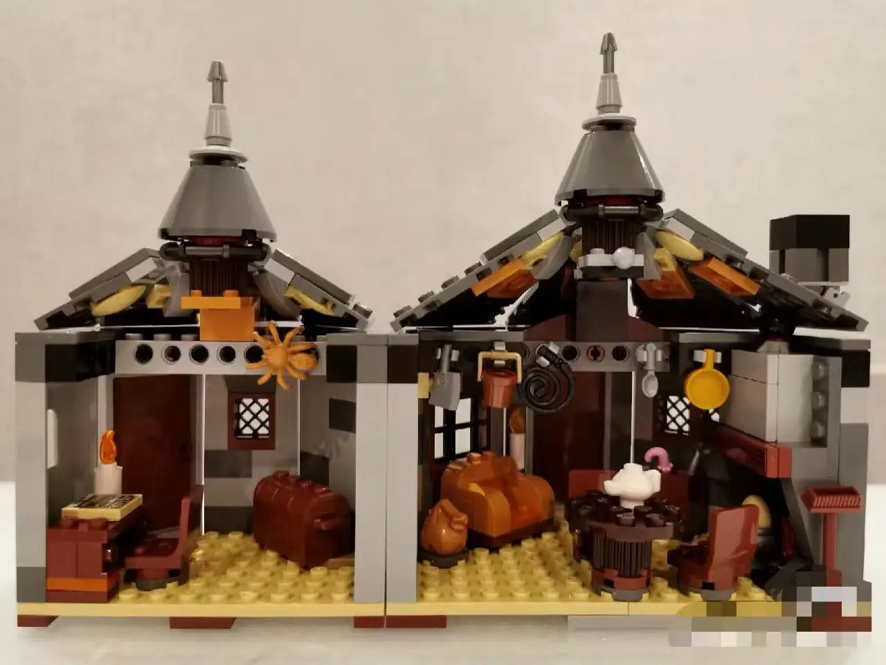 496 قطعة متوافقة مع 75947 العالم السحري للمعالجات Hagrid's كوخ اللبنات لعبة نموذج للبنين بنات الكبار هدية عيد ميلاد #4