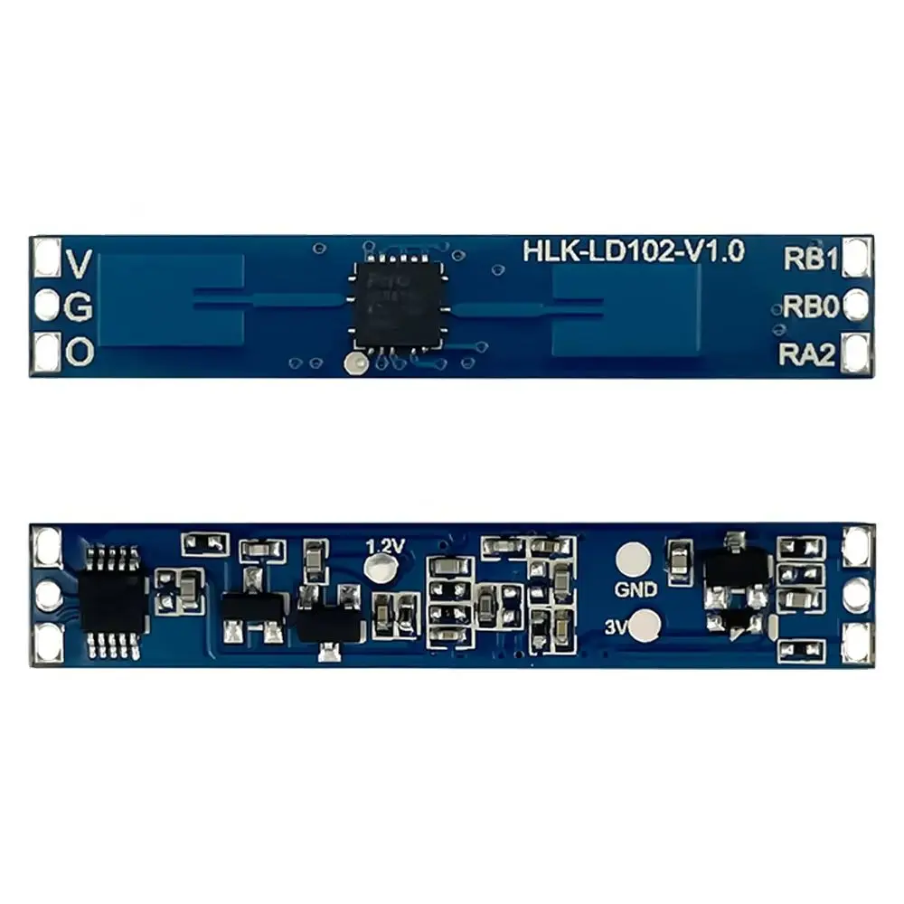 LD102 Hand-Sweep Induction Switch Sensor 10G Low-Power Microwave Radar X-Band Embedded Adjustable Distance Serial Port IO Output