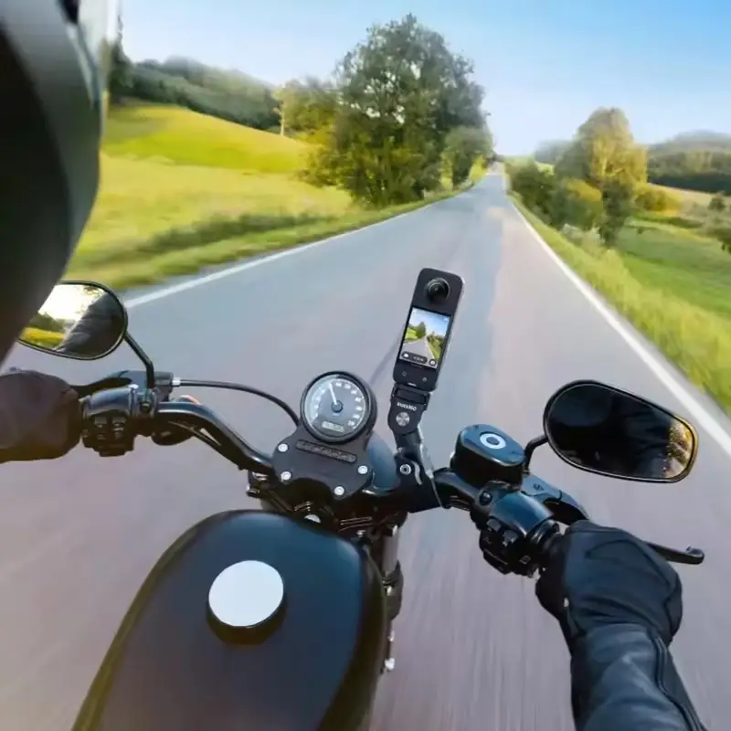 مجموعة إكسسوارات دراجات نارية من Insta360 - موصى بها رسمياً لـ Ace Pro 2 / Ace Pro / X5 / X4 / X3 - 6