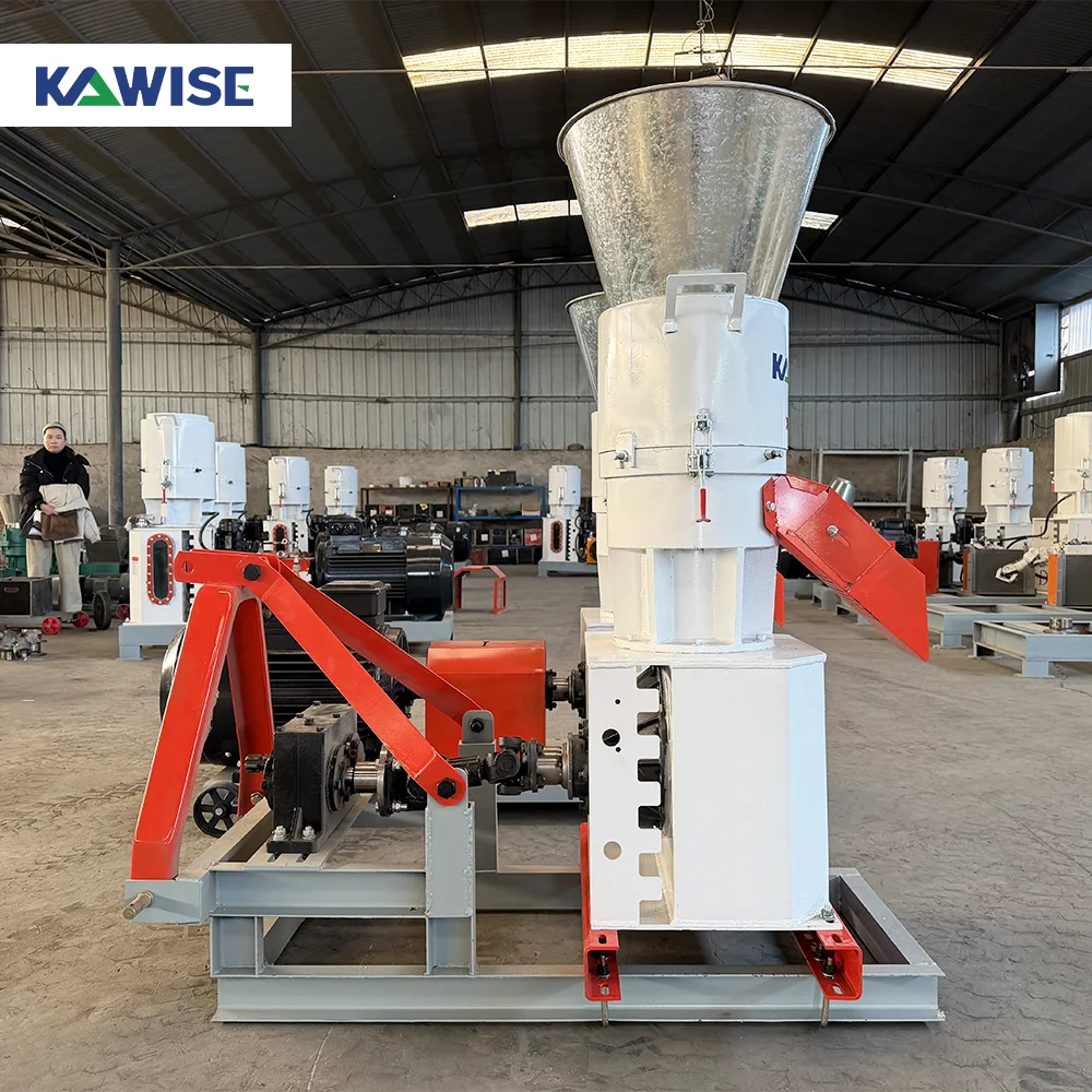 AIROW PTO Poultry Feed Pellet Machine for Chicken Duck and Quail Feed with 2.5-8 mm Die Hole Options Small Farms