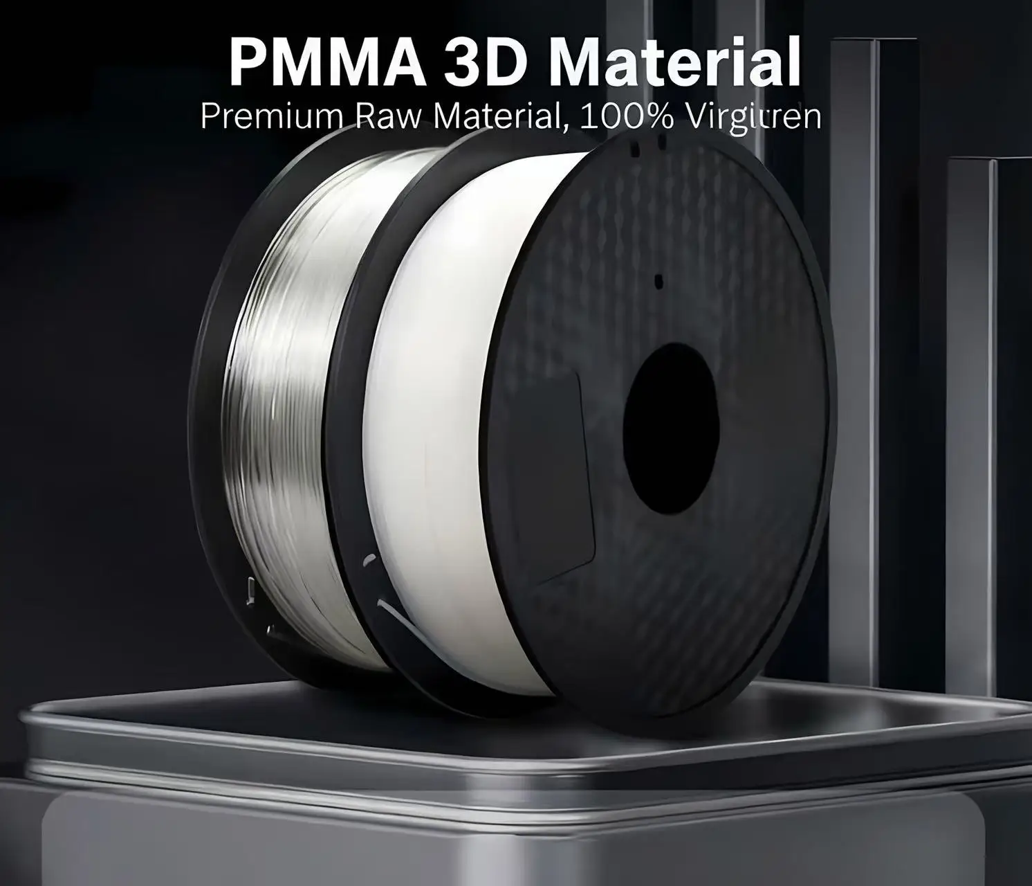 

High Quality PMMA Filament 1.75mm 1KG Transparent Acrylic 3D Printer Material for Lampshades & Automotive Parts