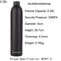 0.38L Flat Bottle