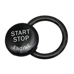 For BMW E90 E92 E93 2009 2010 2011 2012 Car Inner Engine Caotrol Switch Start Stop Button Replace Cover With Ring