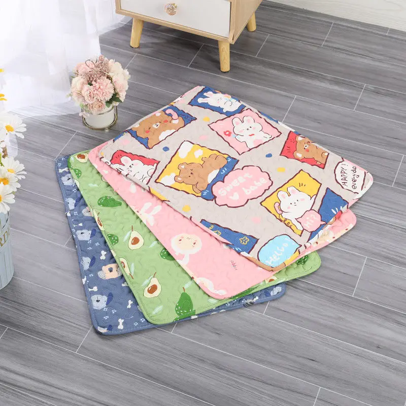 

Four Seasons Cotton Pet Dog Mat Washable Pet Dog Bed Cotton Mat Waterproof Reusable Training Pad Car Seat Cover Pet Dog Supplies