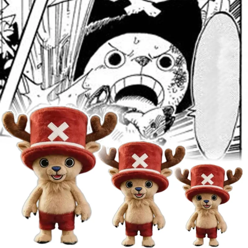 

ONE PIECE Tony Chopper Plush Doll Cute Japan Anime One Piece Peripherals Toy Stuffed Soft Plushies Doll Birthday Gift For Kids