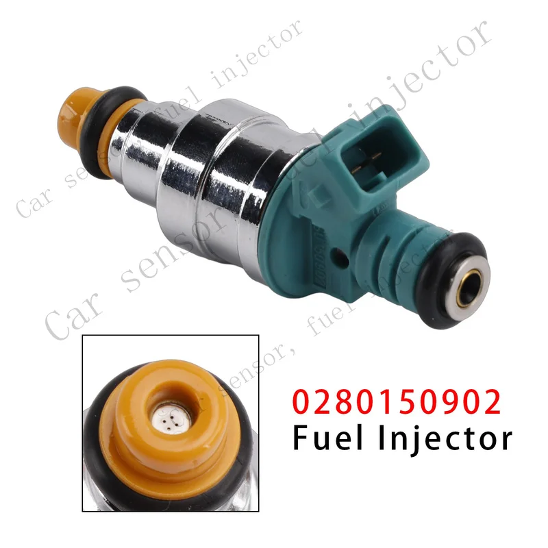Q+ 1Pcs Fuel Injector For Volkswagen Golf Cabriolet Jetta Fox 1.8L I4 0280150902 GM