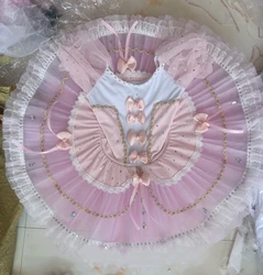 Children Ballet Dress Professional Ballet Tutu For Girls Women Kids Performance Swan Lake Dance Ballerina Costumes Wear