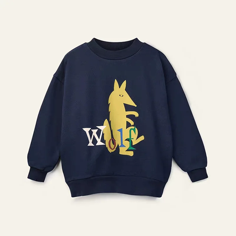 ชุดเสื้อผ้ากำมะหยี่ WYN รุ่นปี 2025 สำหรับเด็กผู้ชายและเด็กผู้หญิง เสื้อและกางเกงขายแยกตัว เสื้อหนาสำหรับเด็กขนาดกลางและใหญ่ เสื้อผ้าเด็ก