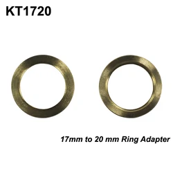 KT1720 17mm (Int) to 20mm (Ext) Brass Ring Driver Adapter