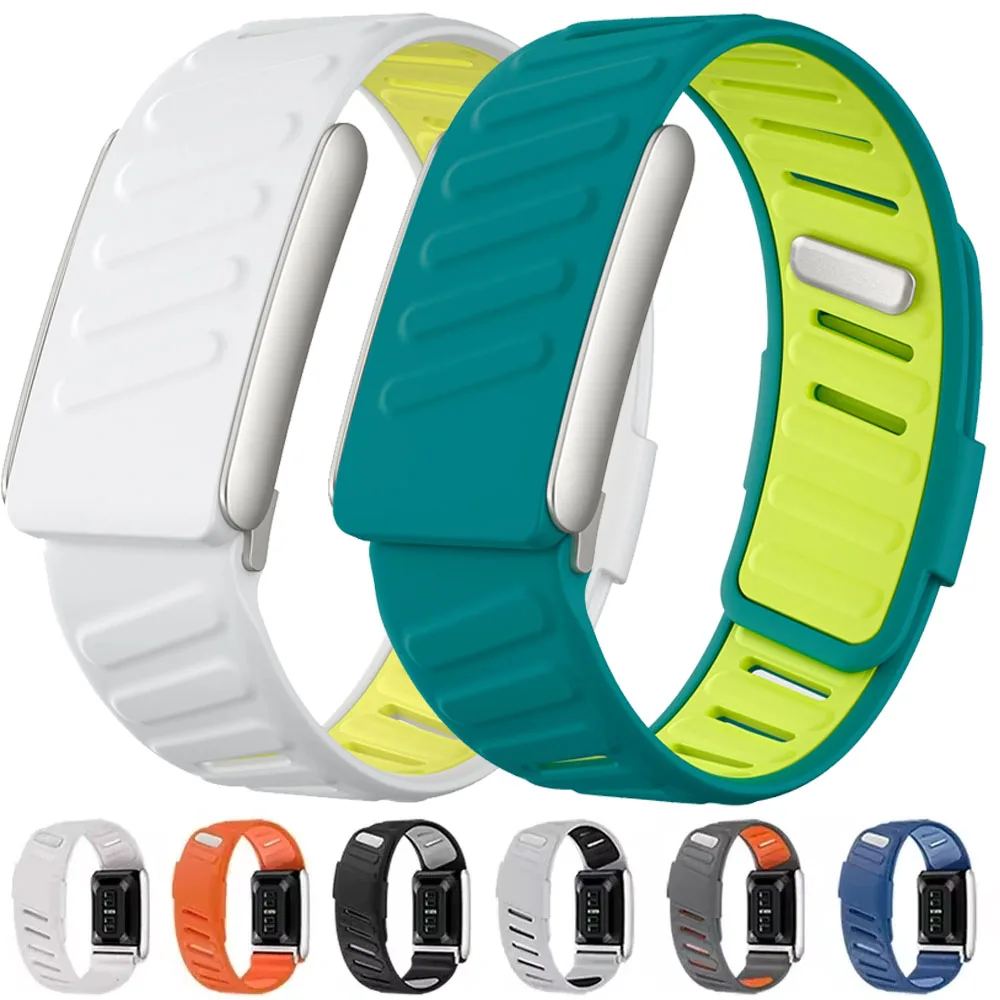 Silikonarmband für WHOOP 5.0 / WHOOP5.0 MG Schnellwechsel-Atmungsaktives Zubehörband Wasserdichtes WHOOP 5.0 Weiches Armband