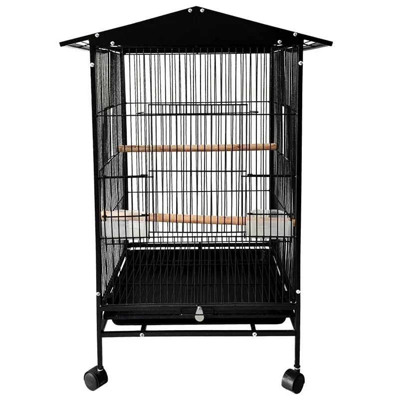 

Bird Villa Large Parrot Cage Peony Budgie Mynah Parrot Wire Breeding Cage