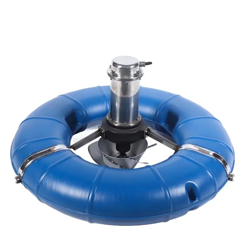 220v/380v Splash-proof Aerator for Fish and Shrimp Pond Aquaculture Equipment, Stainless Steel Aerator for Fish Ponds