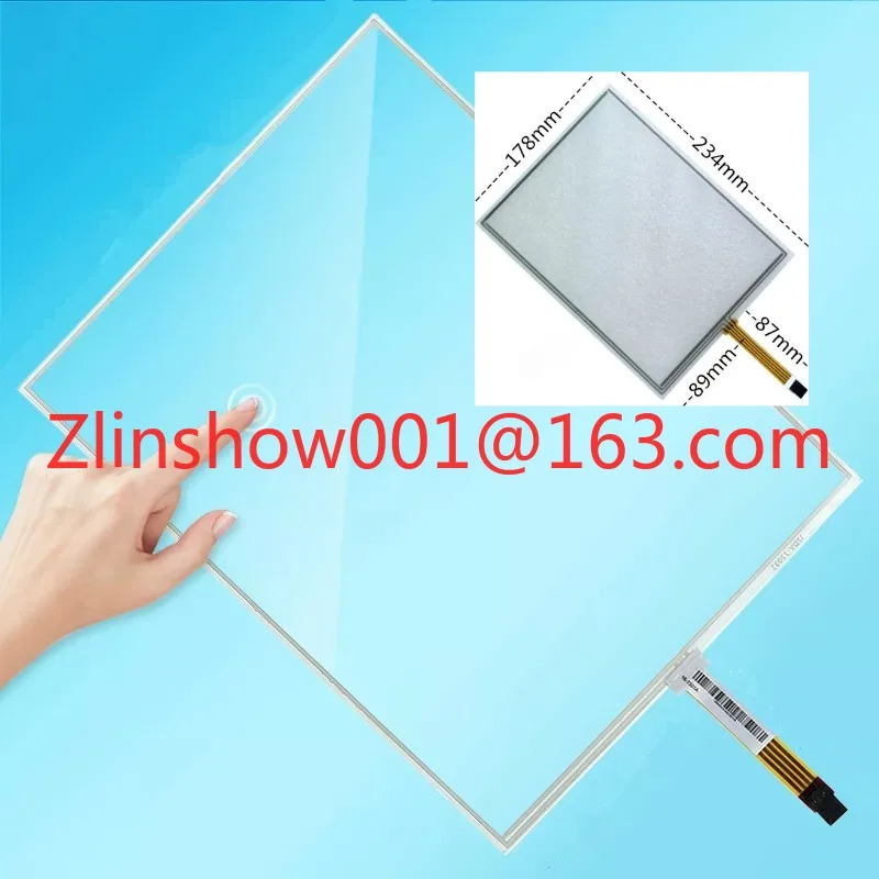 10.4-inch 4-wire resistive touch screen, industrial control, medical beauty computer LCD display, horizontal machine touch panel