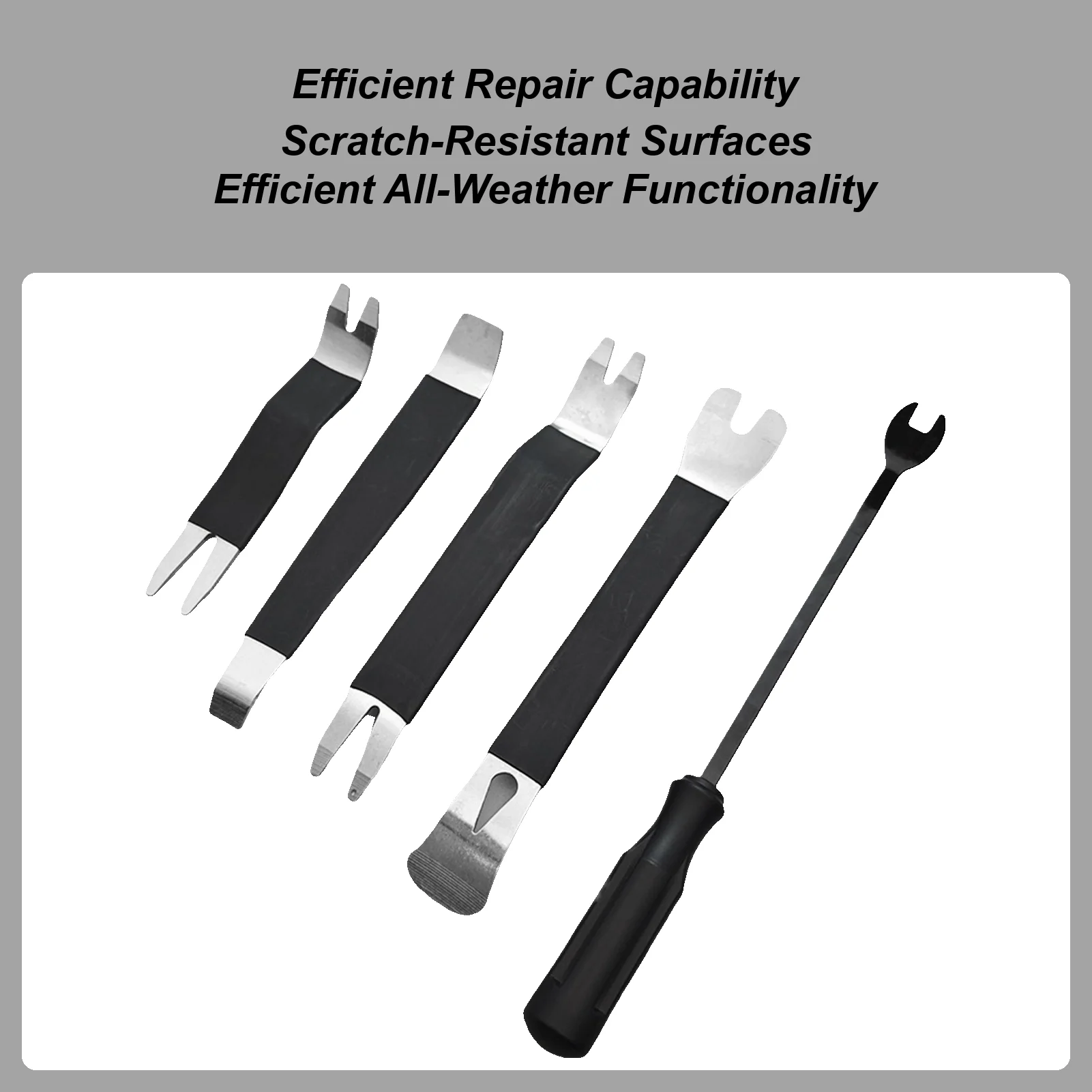Trim Panel Removal Tool 5 Pieces Labor Saving Universal Repair Kit Car Panel Door Window Remover For Vehicle Dashboard Radio