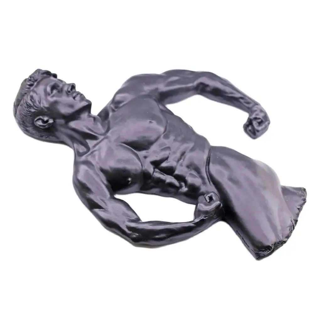 Robust Male Nude Silicone Mould for DIY Resin Gypsum Polymer Chest Muscle Bar Pendant Home Decoration Male Fist Grip Display