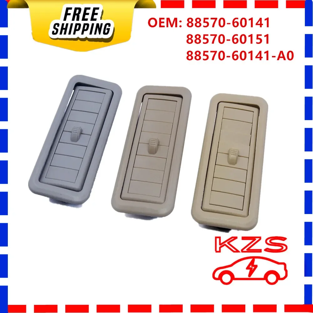 

88570-60141 88570-60151 88570-60141-A0 Roof Air Outlet Vent Grille Side For Lexus LX570 Toyota Land Cruiser 200 Prado