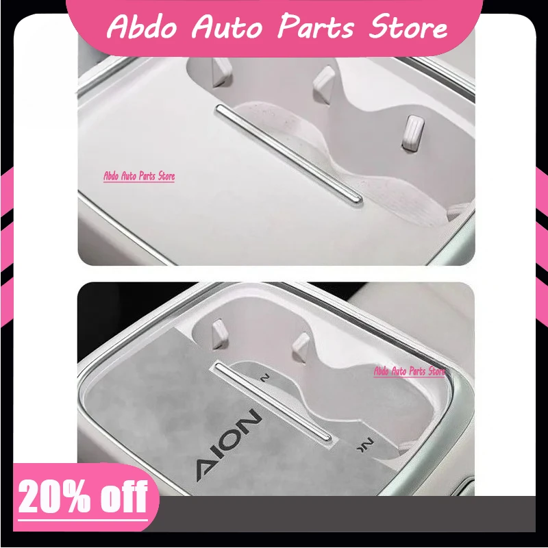 Abdo For GAC AION UT 2025 2026 Door Slot Pad Water Coaster Storage Box Non-slip Mat Interior Decoration Protect