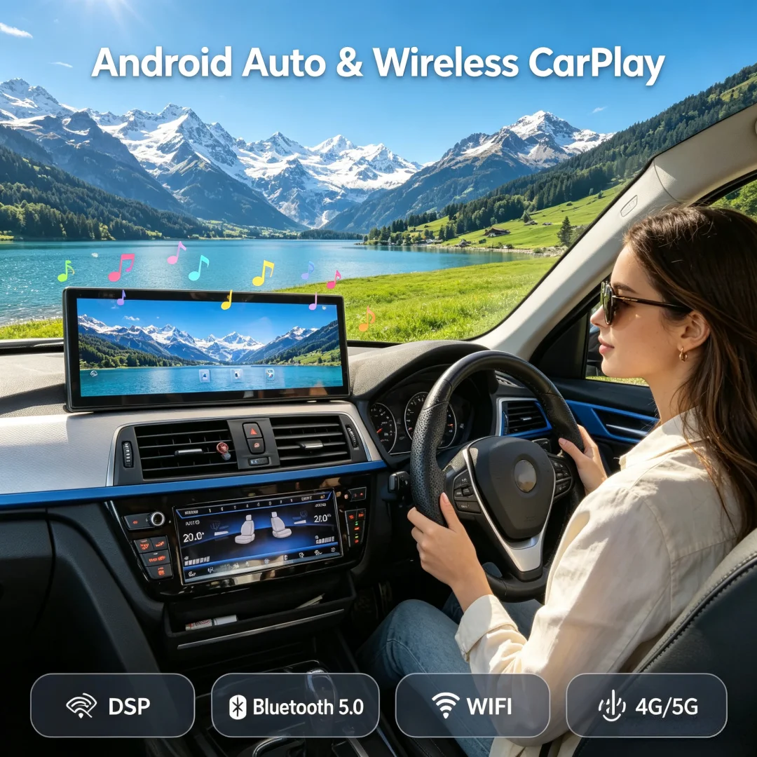 2K 14.9“ Android Car Radio For BMW 3 4 Series F30 F31 F33 F32 F34 F36 M3 F80 M4 F82 F83 2012-2019 CarPlay Multimedia 4G GPS DSP