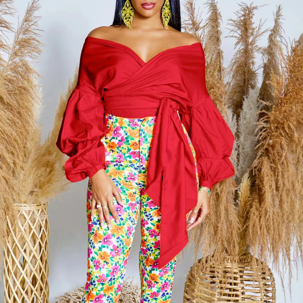 

Y2k Tops Women V Neck Sexy Puff Sleeve Shirts Slim Fit Pullover Tops Basics Summer Shirring Pleated Spliced Backless Streetwear