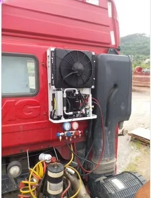 AC split belakang 12v mudah dipasang