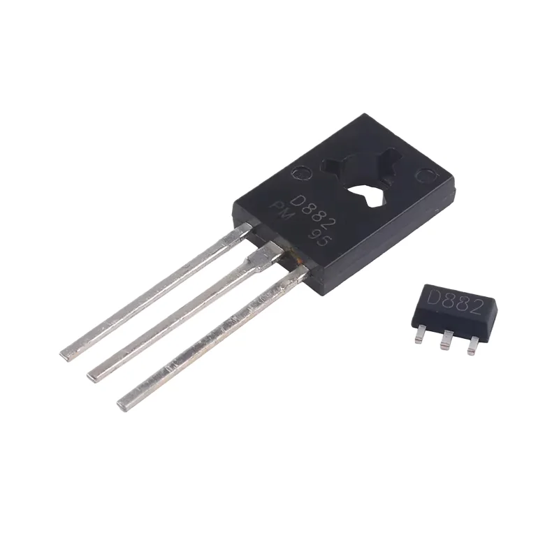 100PCS Direct Insertion/SMT NEC B772/D882 Transistor 2SD882TO-126 Audio Power Amplifier Switch SOT-89