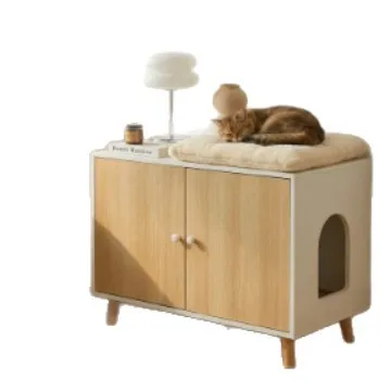 

Hidden cat litter cabinet Cat litter locker Household cat cabinet People and pets shared storage cabinet Living room rack