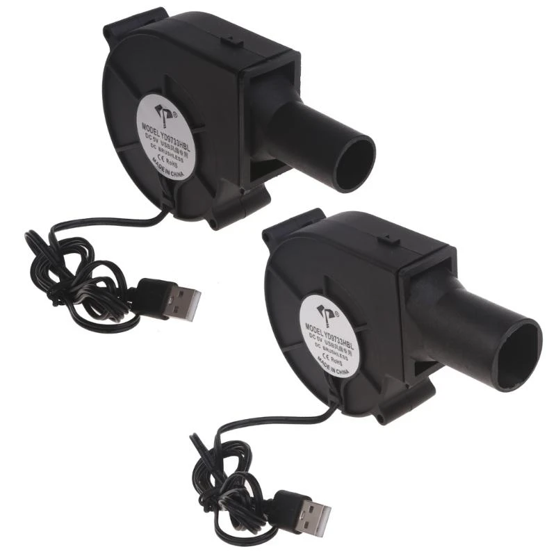 

5V Fan and USB Single line Blower for Air Circulation in BBQ and Firewood Stove