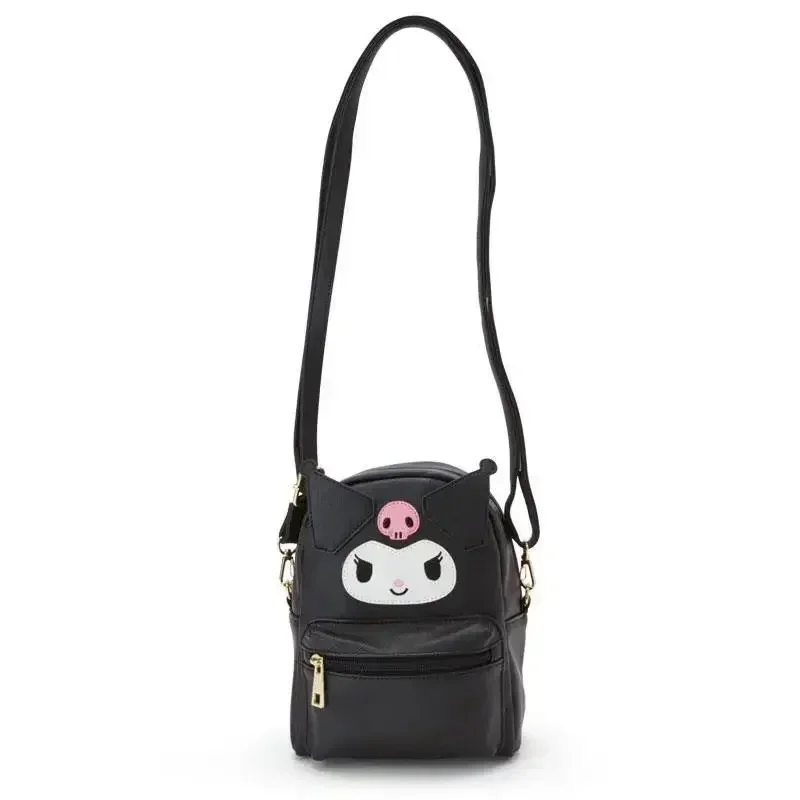 MINISO Kawaii Hello Kitty Melody Onpompurin Kitty Kuromi Cinnamoroll Anime Fashion Backpack Beauty Travel School Bag Girls Toys