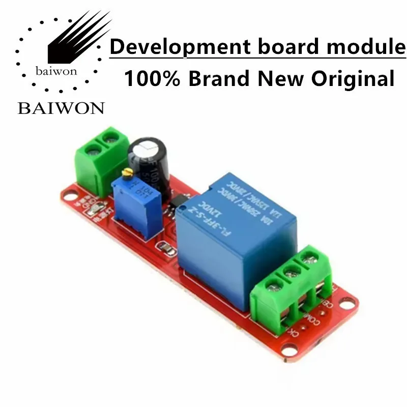 NE555 DK555 Timer Switch Adjustable Disconnect Module Time delay relay Module DC 12V Delay Relay Shield 0~10S