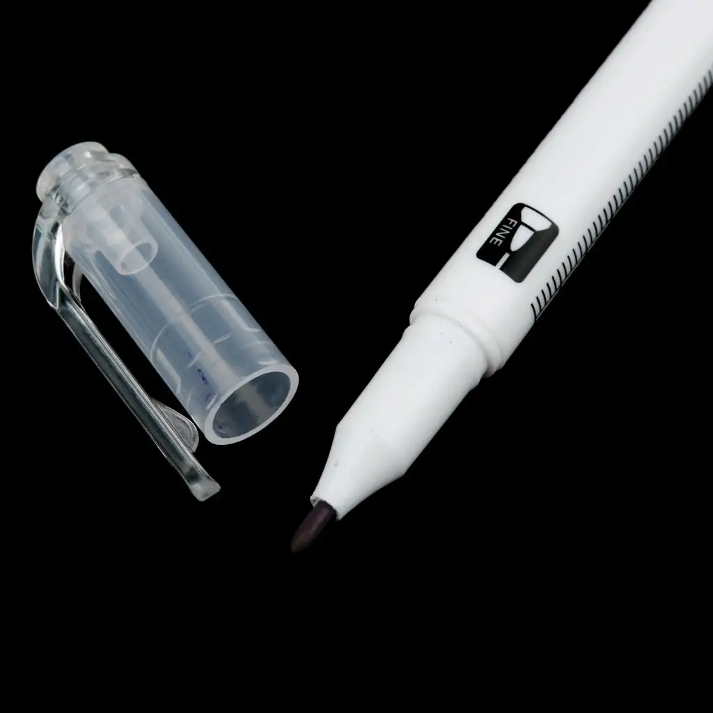 Skin Marker Pen Double Ended Waterproof Tattoo Marker Plastic Material for Temporary Tattoo Drawing