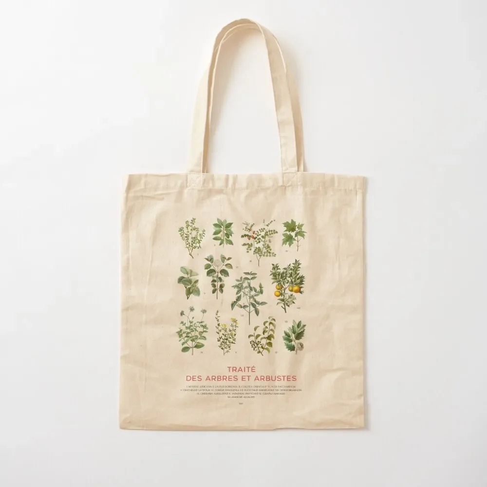 

Trees and Shrubs chart Tote Bag Woman shopper bag Shopper handbag woman shopping bag