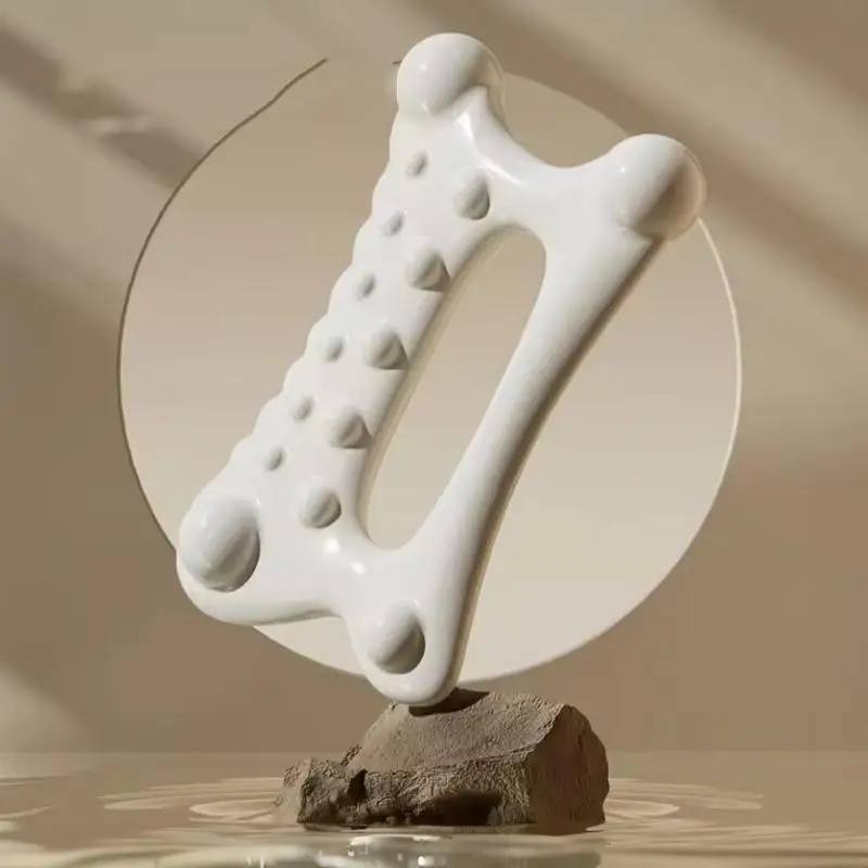 Resin Gua Sha Stone Facial Scraping Tool Body Massage Tool Anti Static Skin Care Scraper For Women