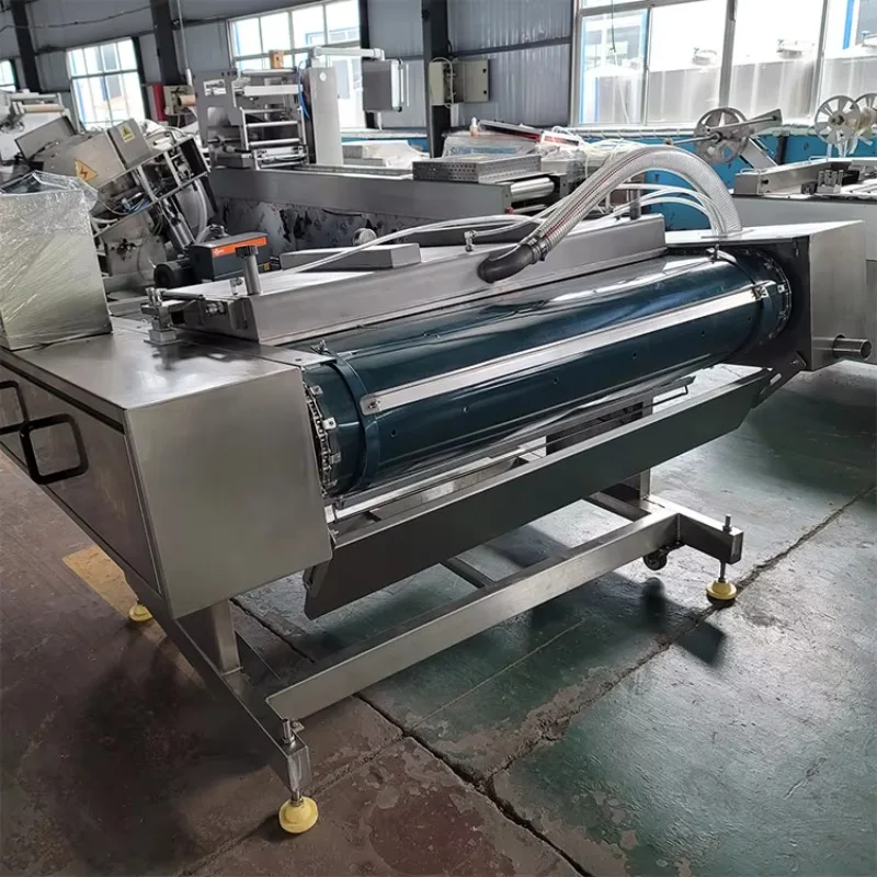 Compact Automatic Vacuum Sealing Machine Paper Plastic Bag Pouches Various Sizes Ready Bag Sealer High Efficiency