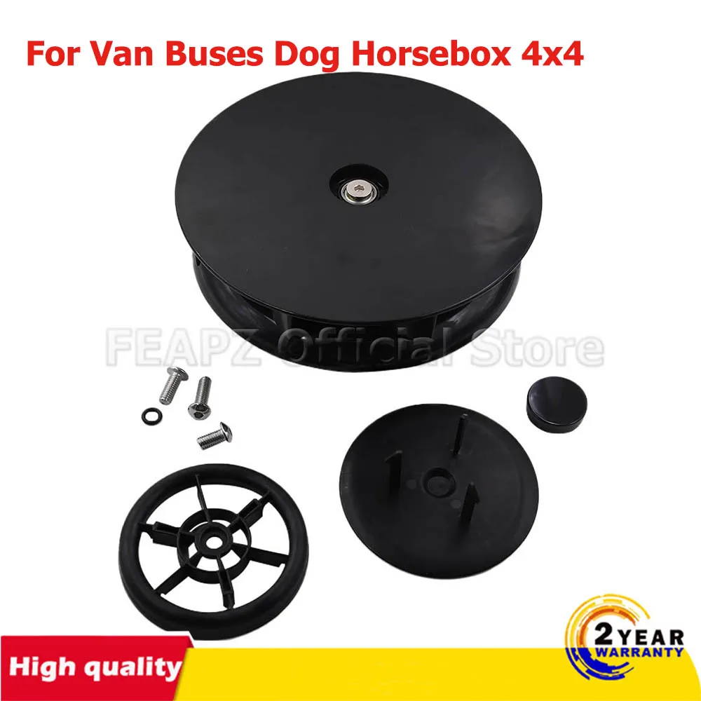 Low Profile Wind Driven Rotating Ventilator For Van Buses Dog Horsebox 4x4 Wind Driven Van Roof Vent Rotating Spinning Fan