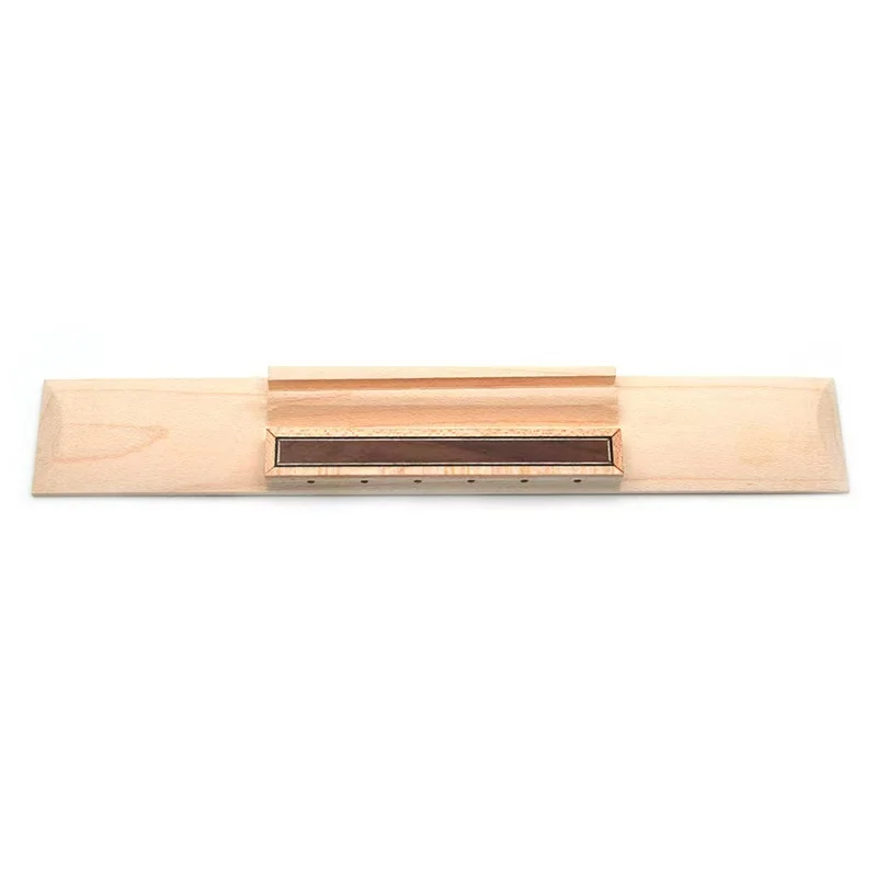 Stegset aus Palisander für Akustikgitarre mit Stiften, Mutter und Sattel, obere untere Saitenkissen für Folk-/Klassiker-/Uku-Gitarrenzubehör – Detail 19