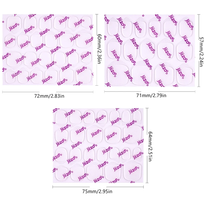 240/300pcs Double Sided Colla Adesiva Adesivo Nastro Appiccicoso Colla Per Unghie Per Disegni Finti Unghie Finte Punte di Arte Acrilico manicure