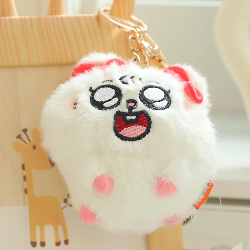 

Cartoon Mouse Plush Toys Pendant Bag Accessories Keychain Bag Car backpack stuffed Pendant Phone Hanging Plush Keyrings