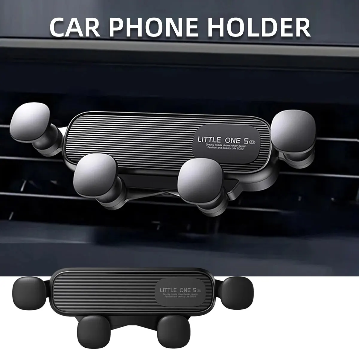 Gravidade suporte do telefone do carro telefone celular ventilação de ar do carro montagem universal à prova de choque gps smartphone suporte para iphone samsung huawei